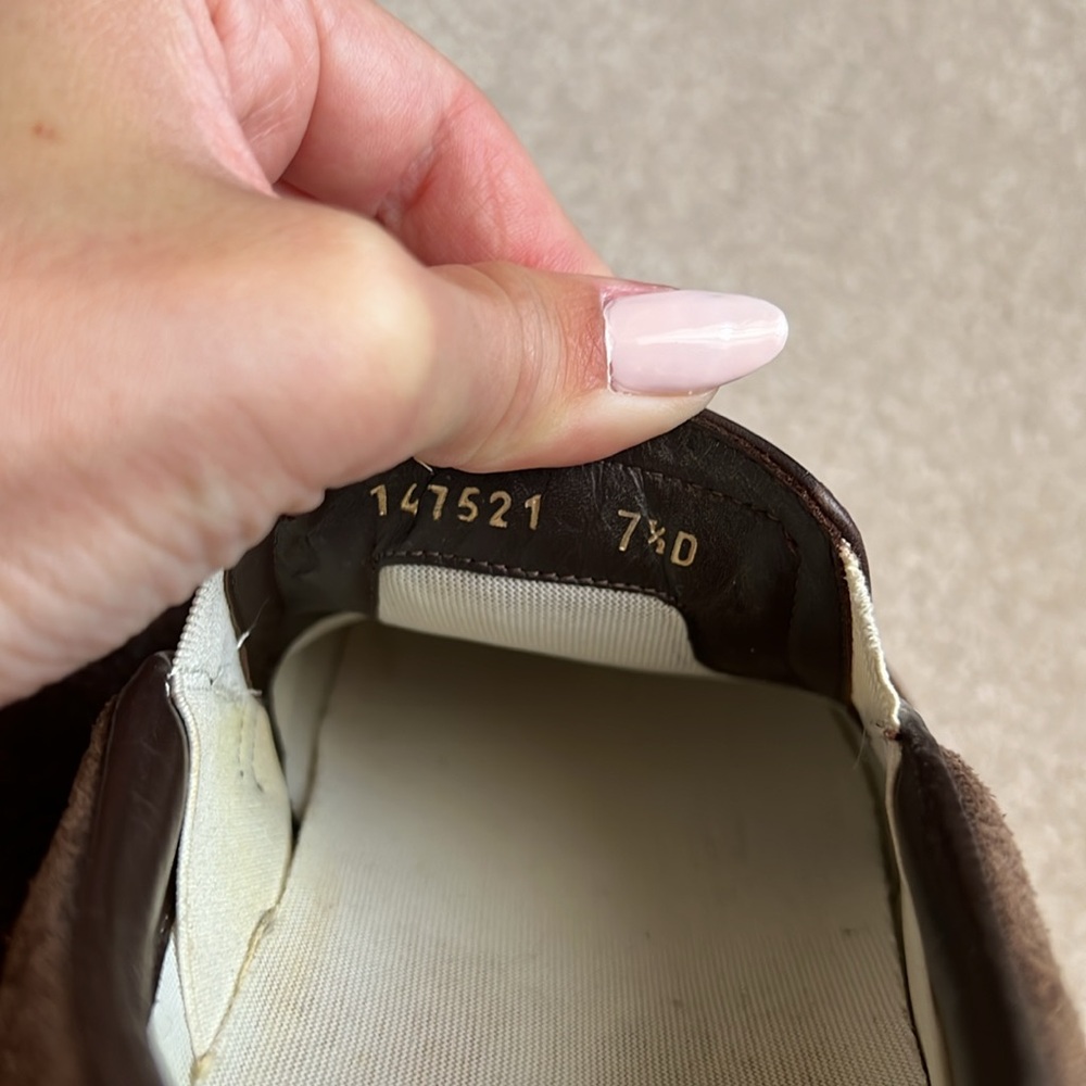 Gucci Men’s Monogram GG Slip-on Sneaker 7.5 - Picture 9 of 10